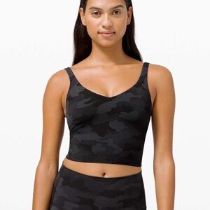 Lululemon camo align tank size 6
